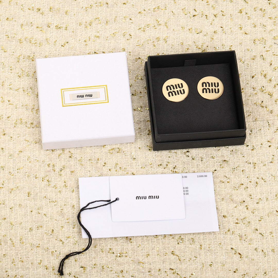 Logo Earrings