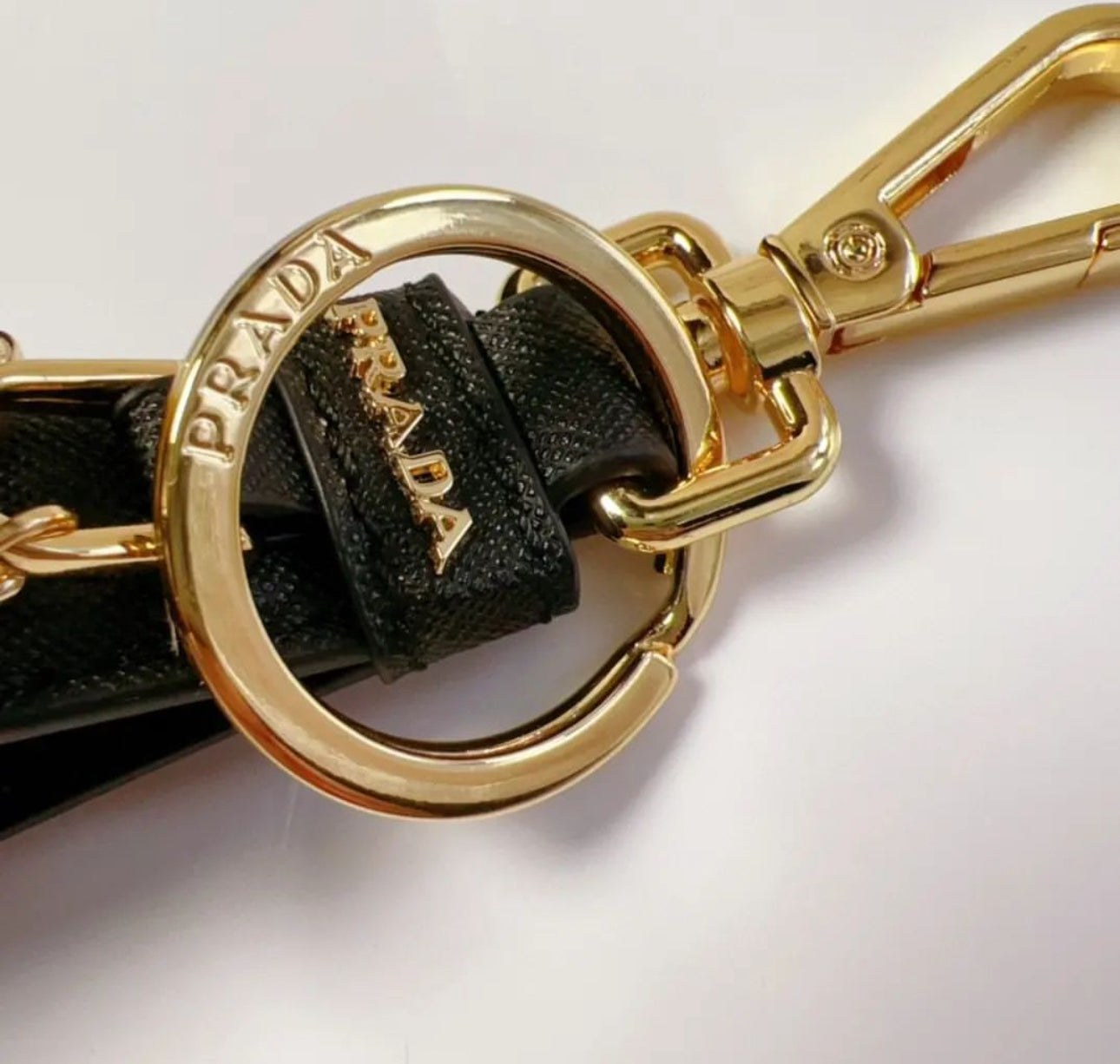 Leather Bag Charm/Keychain