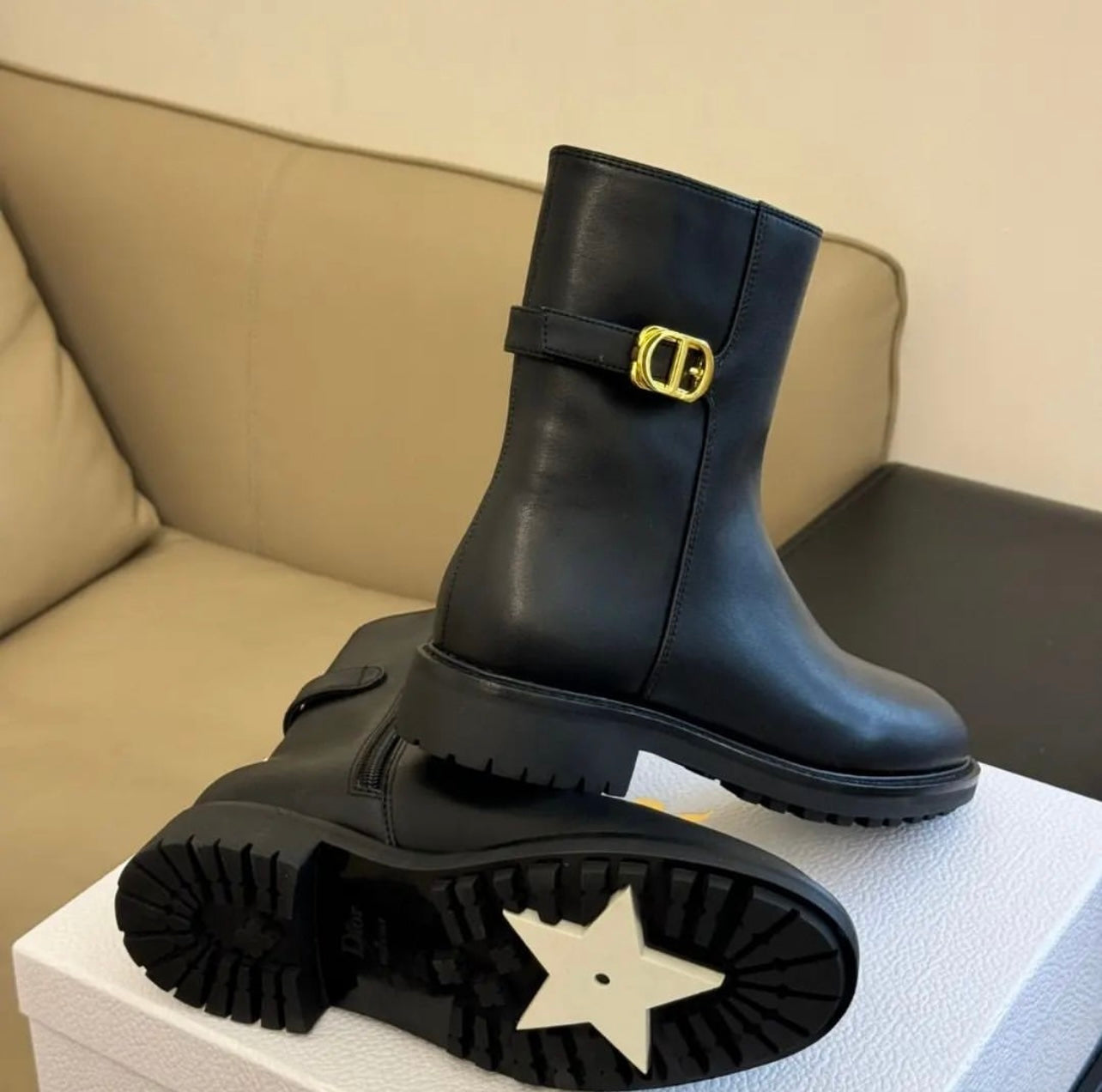 CD Leather Boots