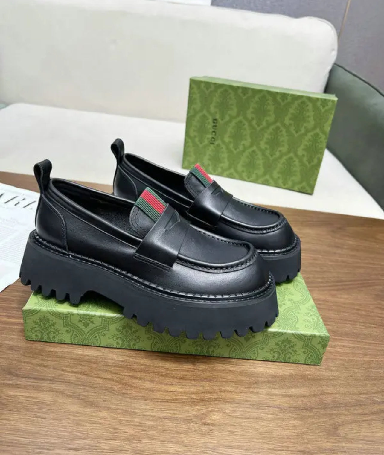Leather Loafers