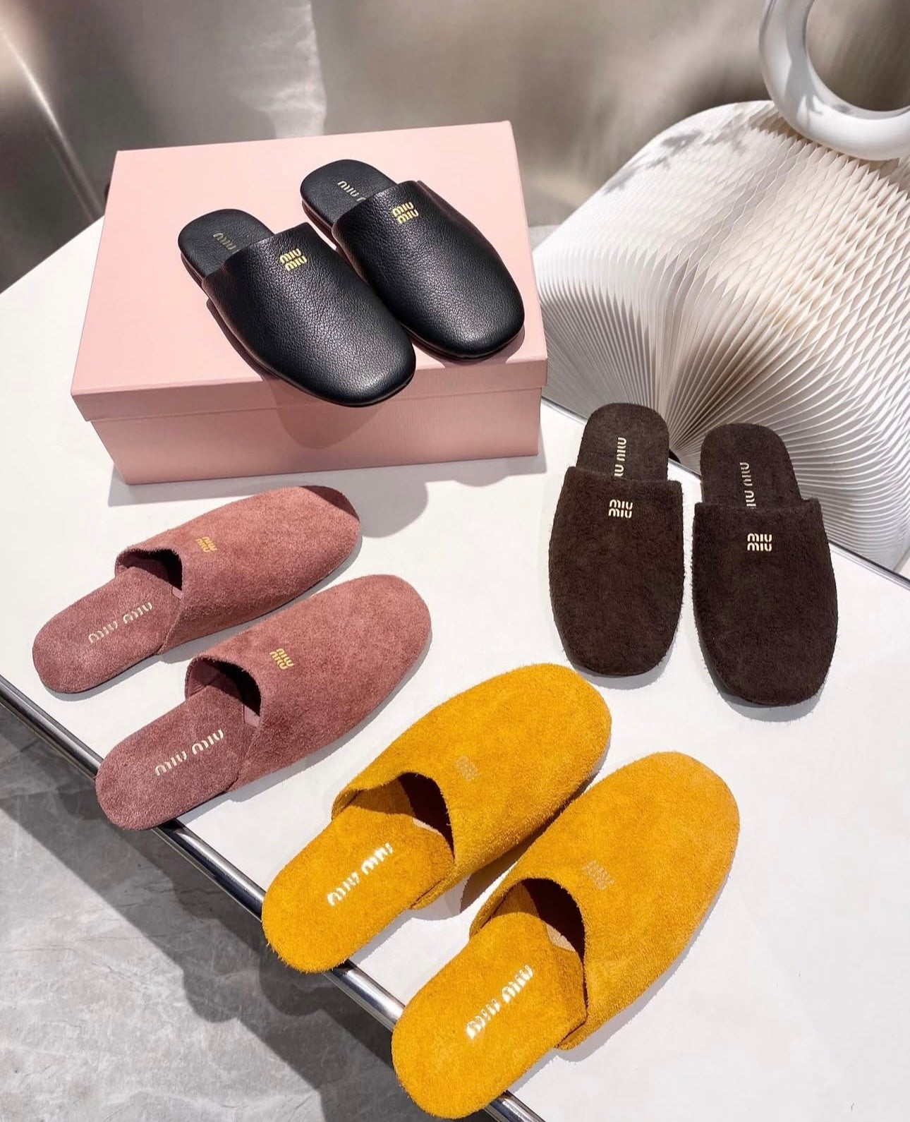 Leather Slippers