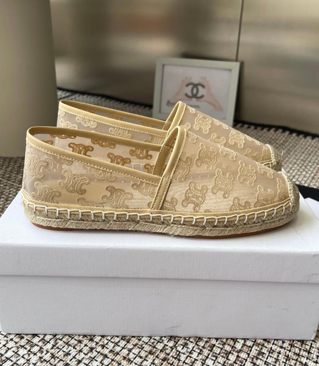 Sheer Espadrilles