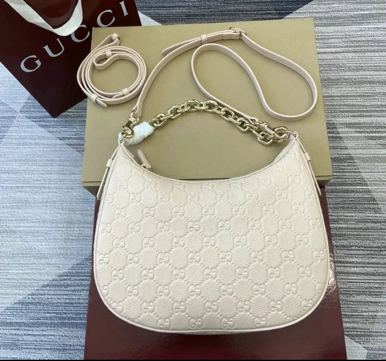 Emblem Medium Shoulder Bag