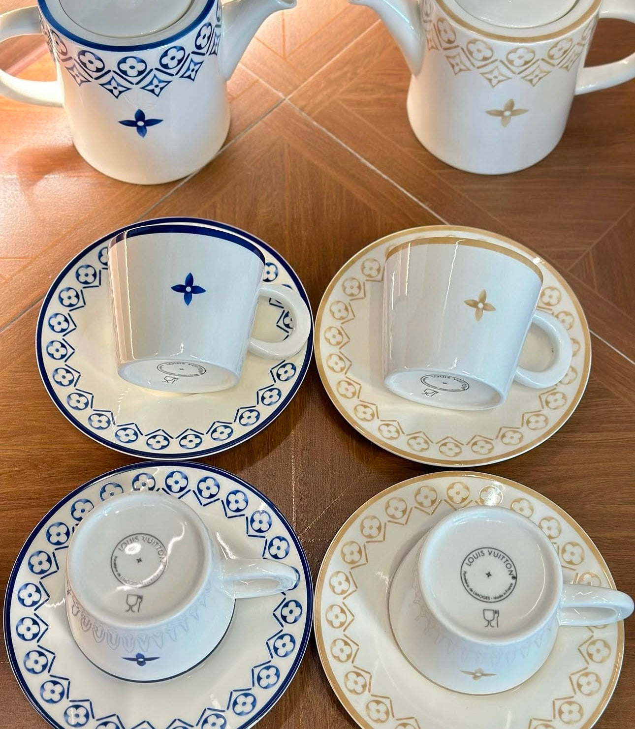 Monogram Tea Set