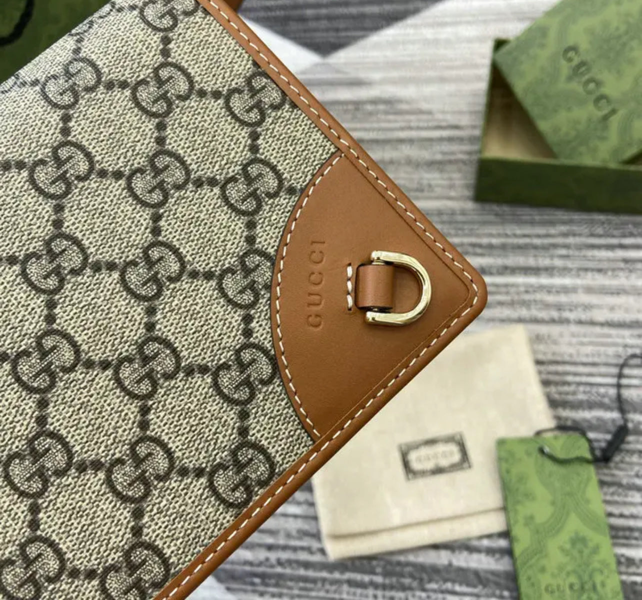 Emblem Strap Wallet