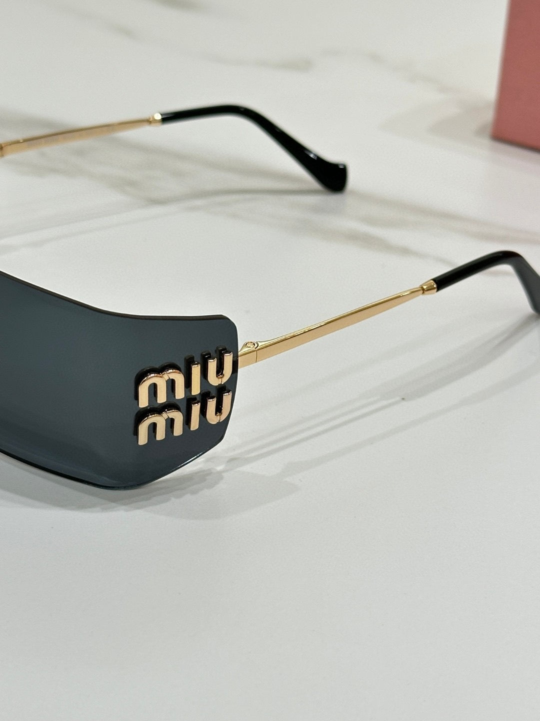 Black & gold sunglasses