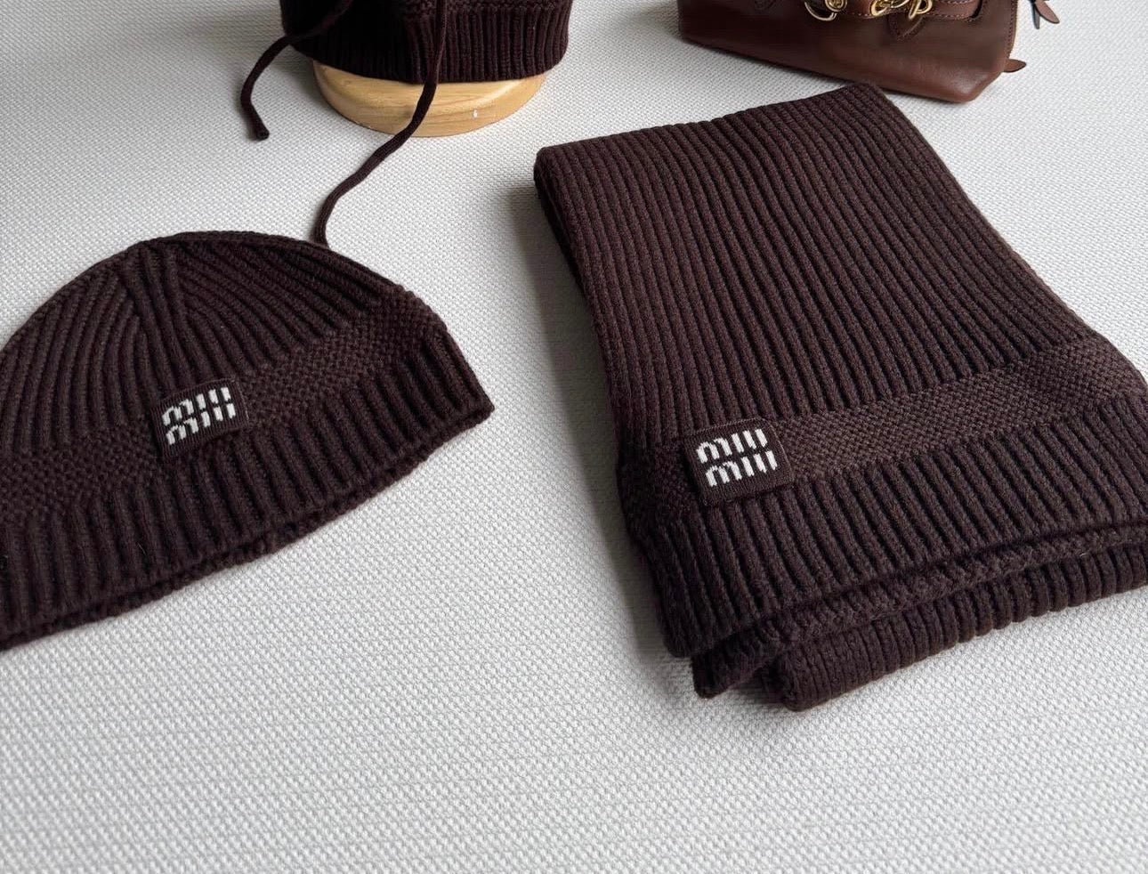 Cashmere Hat Scarf Set