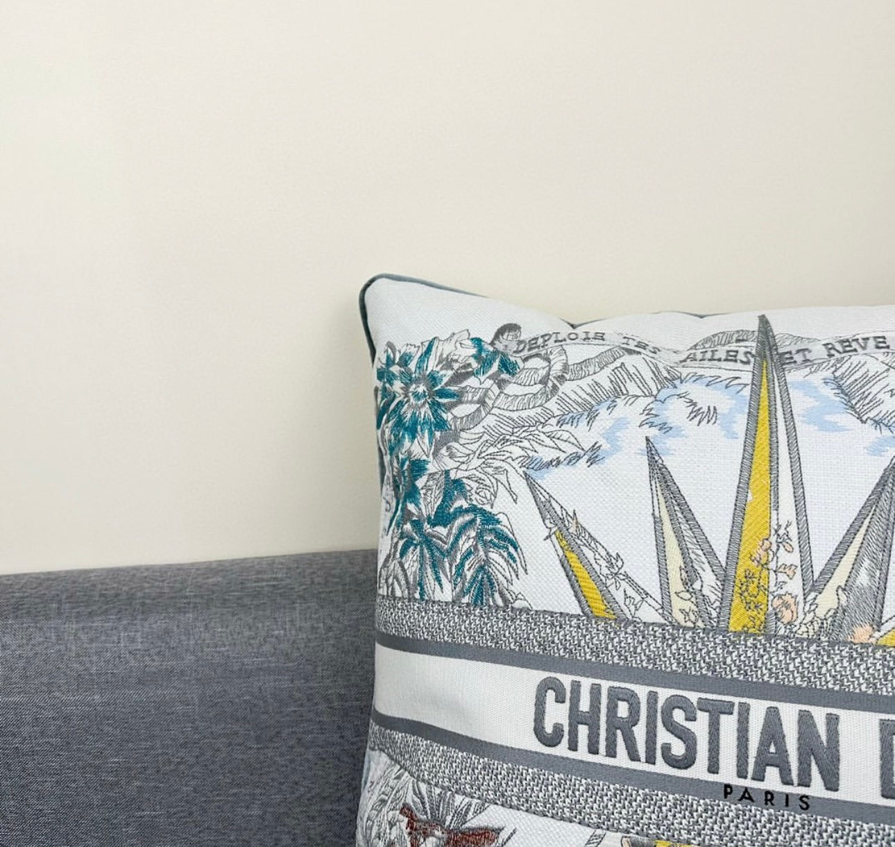 Embroidered Cushion