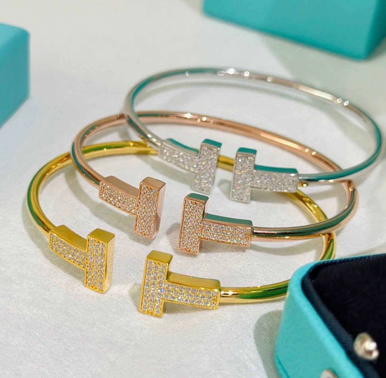 Crystal Square Bracelet