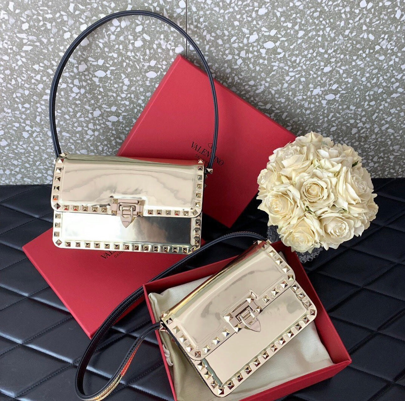 Rockstud Shoulder Bag