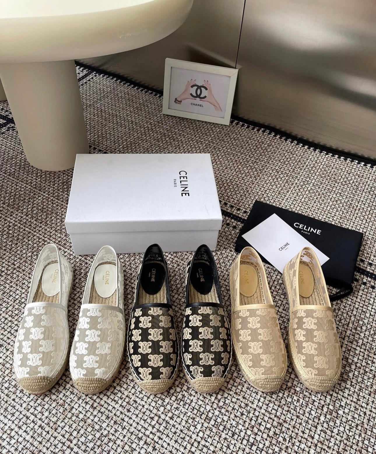 Sheer Espadrilles