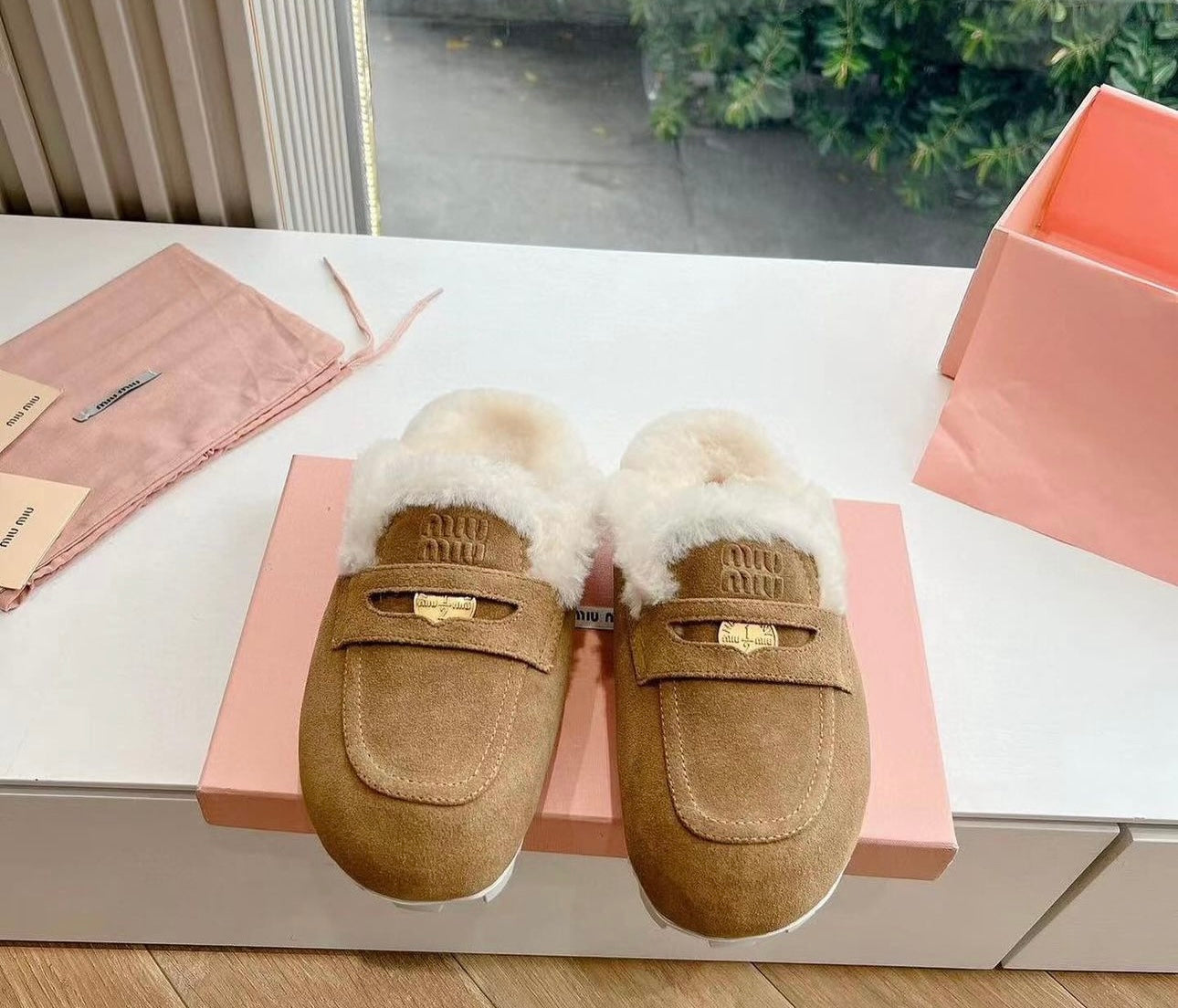 Fur Slippers
