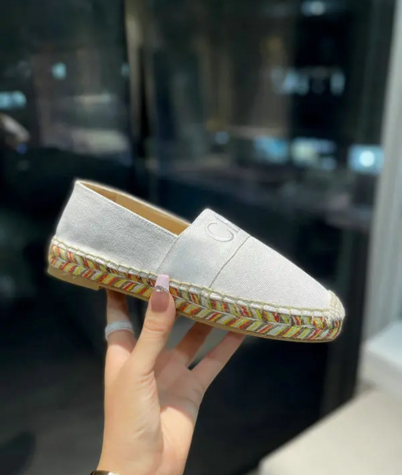 Denim Espadrilles