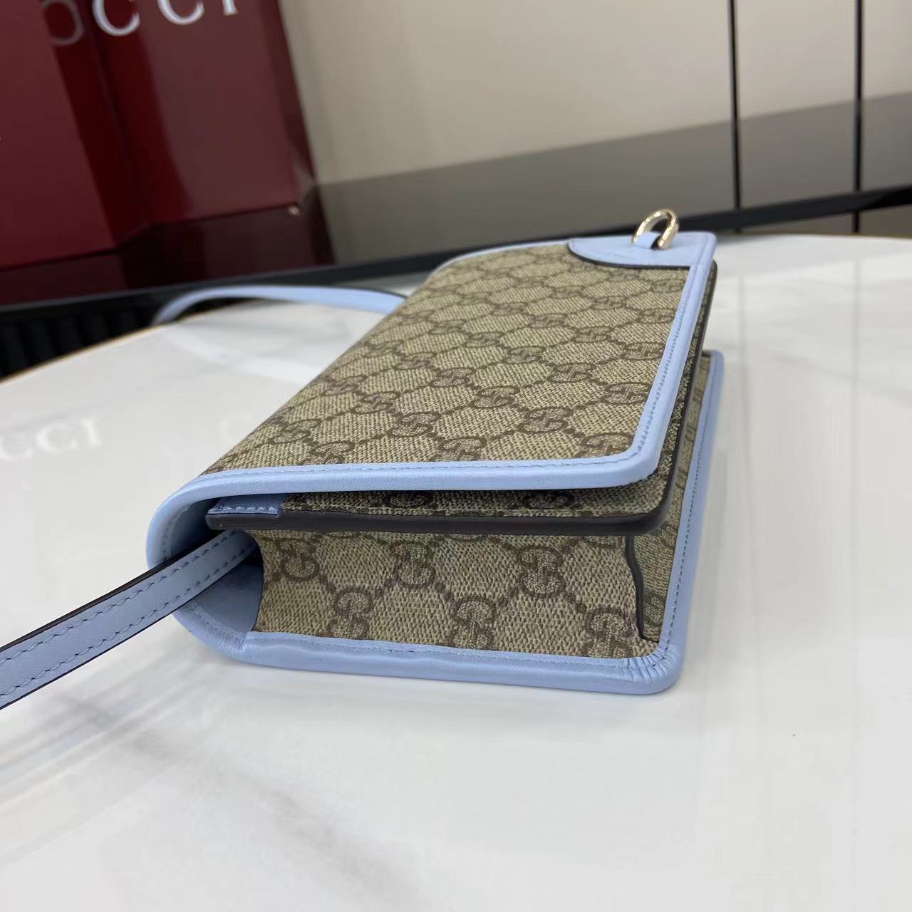 Emblem Strap Wallet
