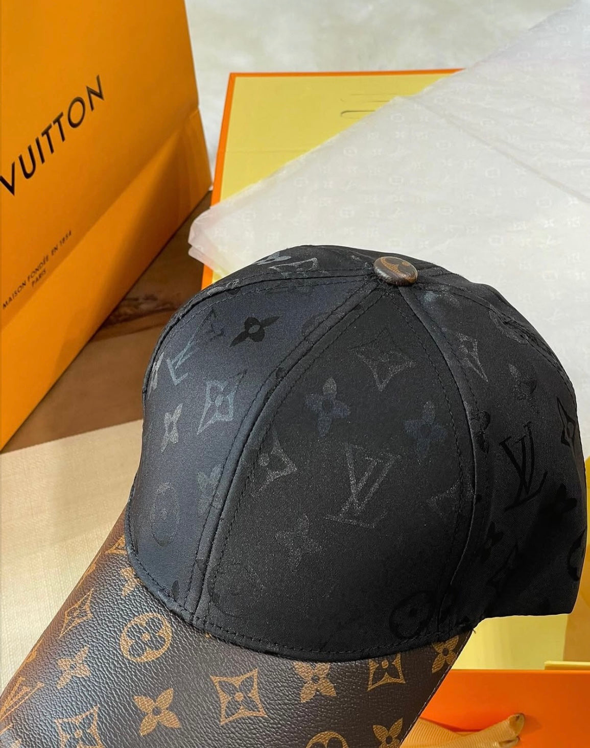 Monogram Cap