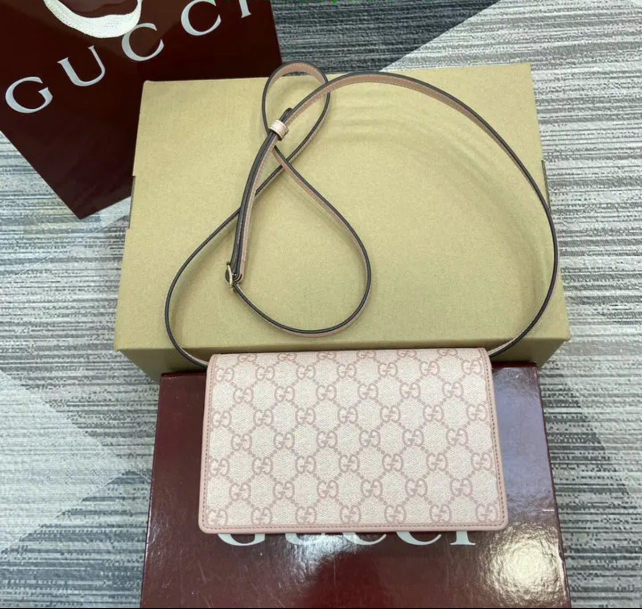 Emblem Strap Wallet