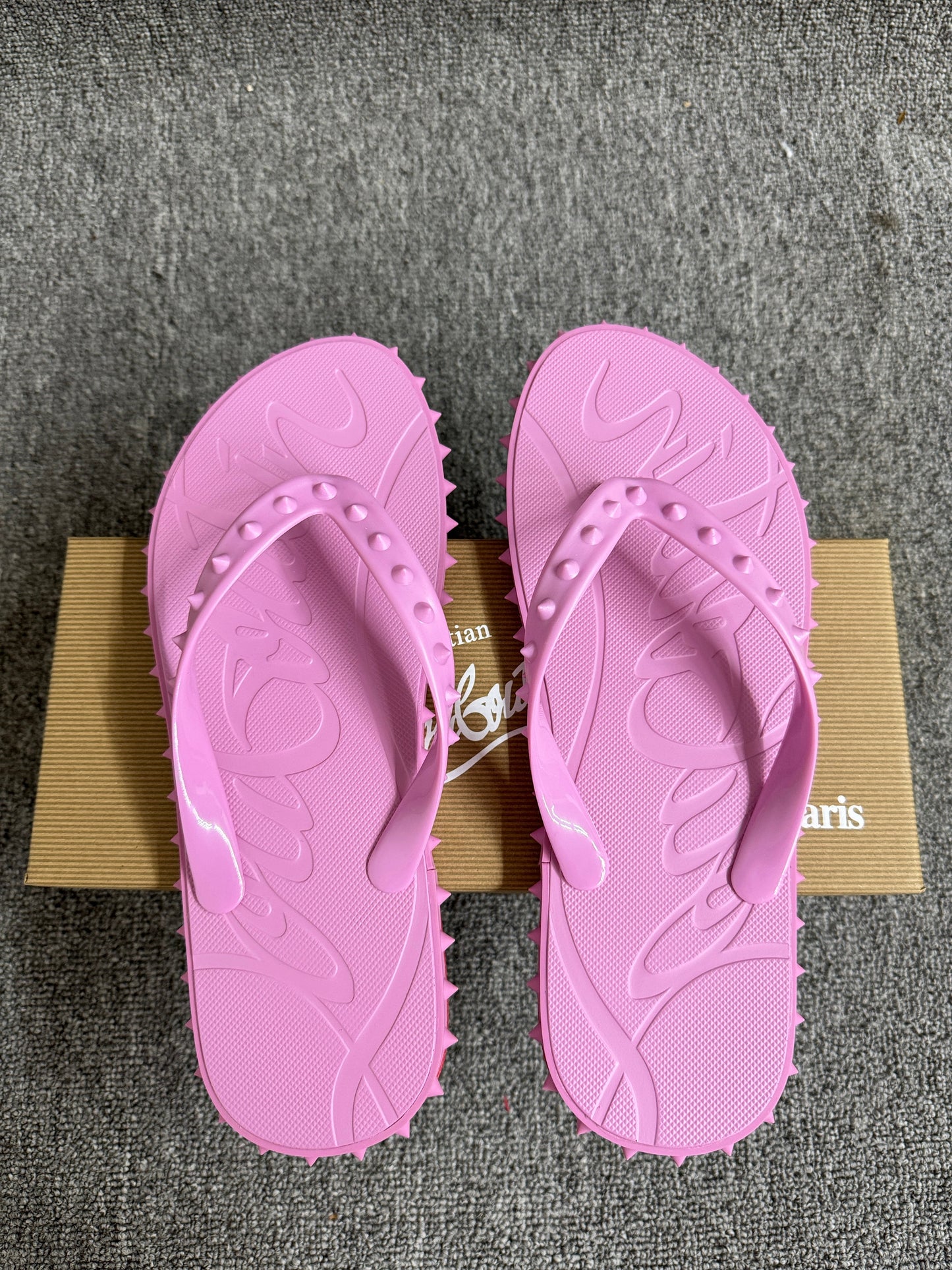 Loubi Flip Flops