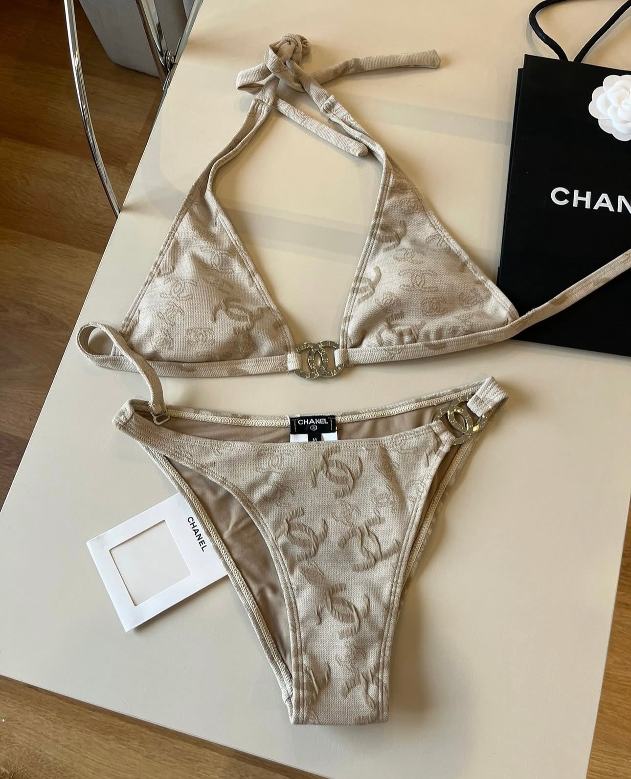 Beige bikini