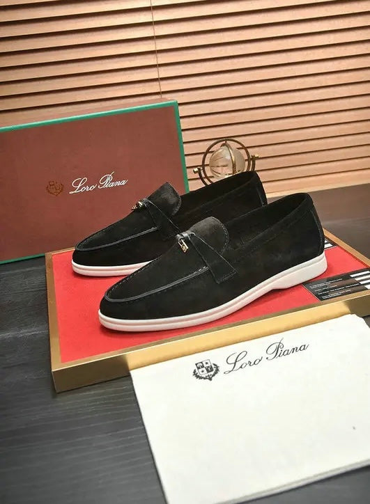 Suede Loafers
