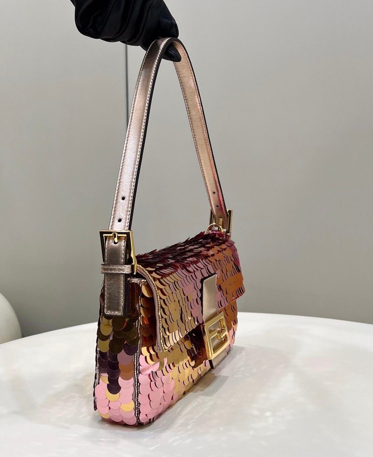Sequin Baguette