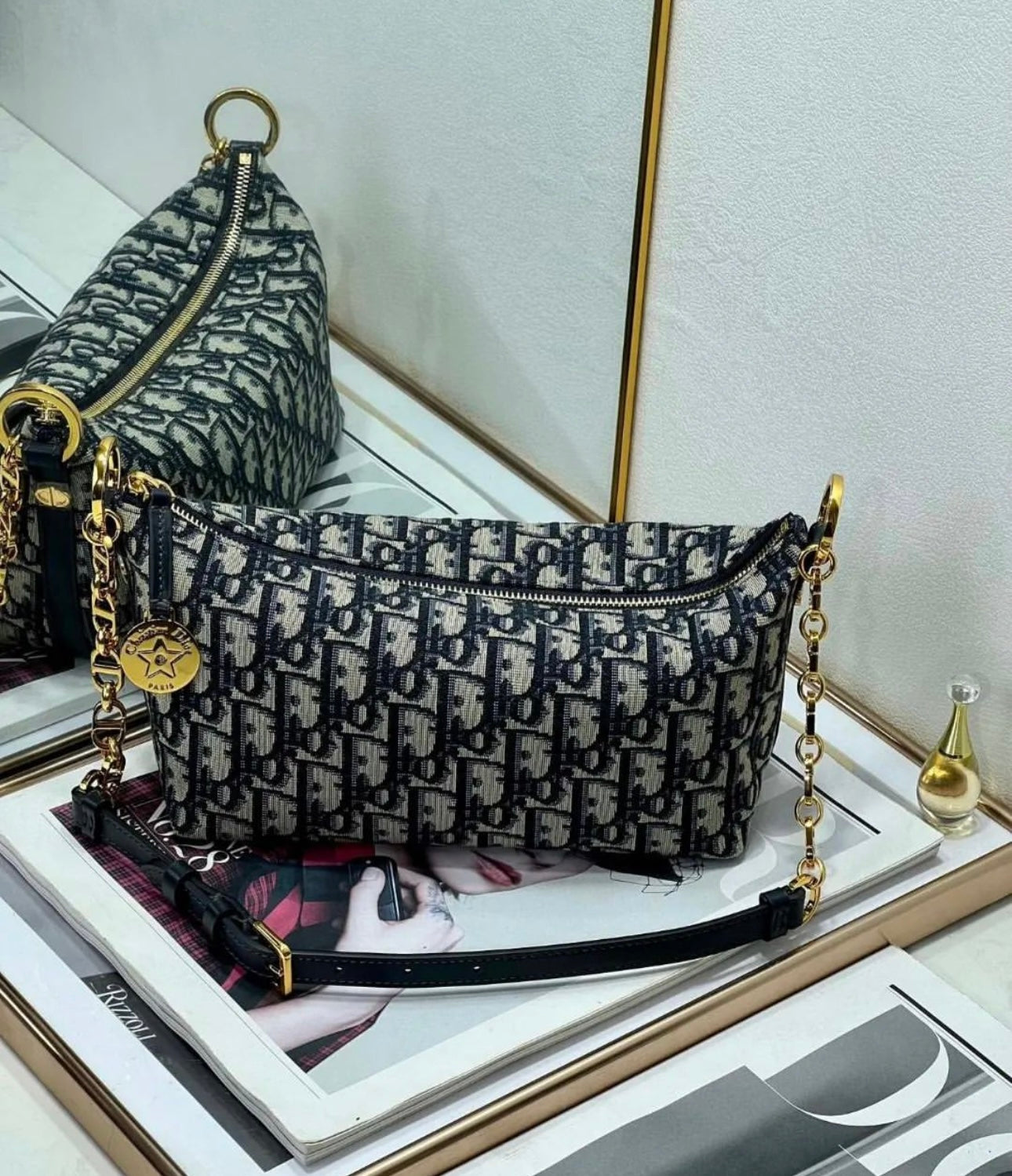 Oblique Shoulder Bag