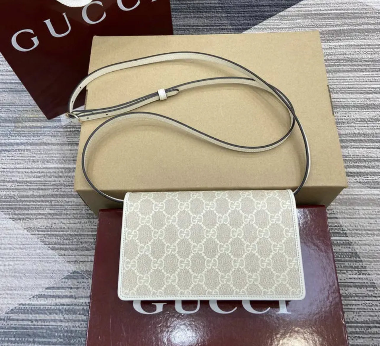 Emblem Strap Wallet