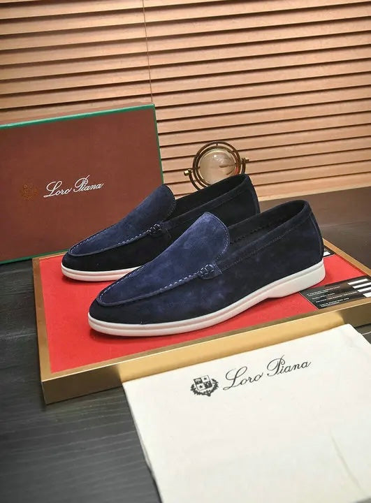 Suede Loafers