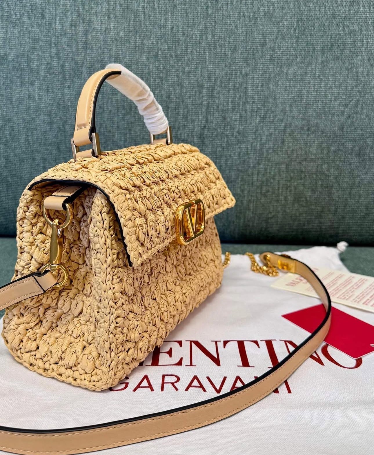 Raffia Mini Bag