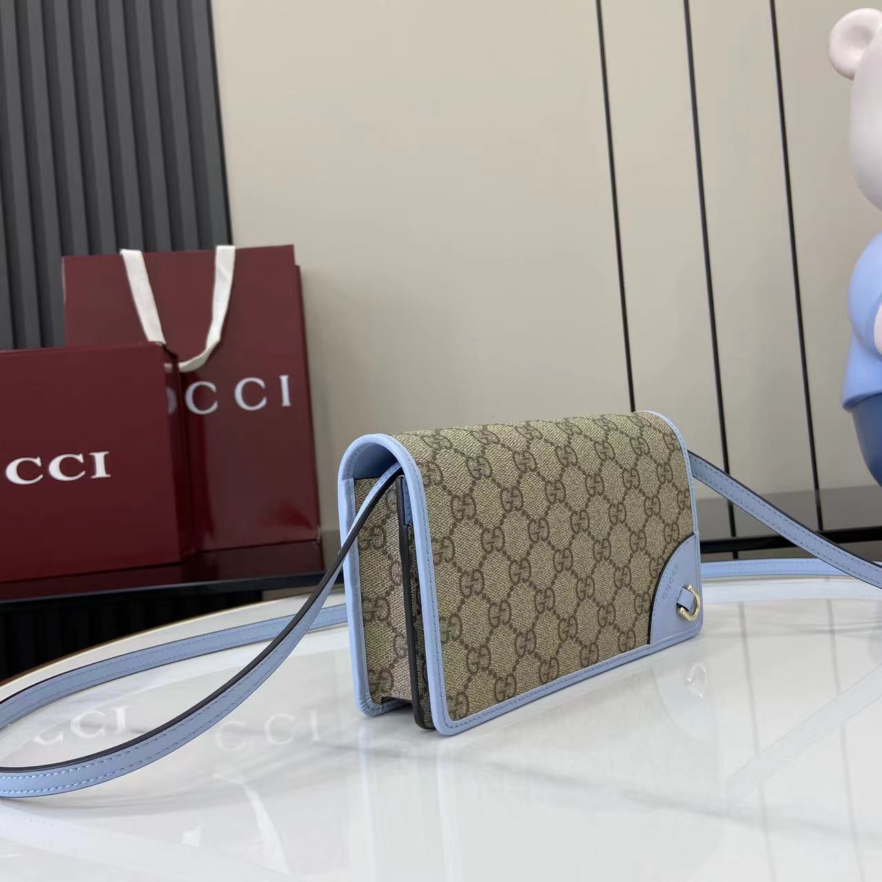 Emblem Strap Wallet