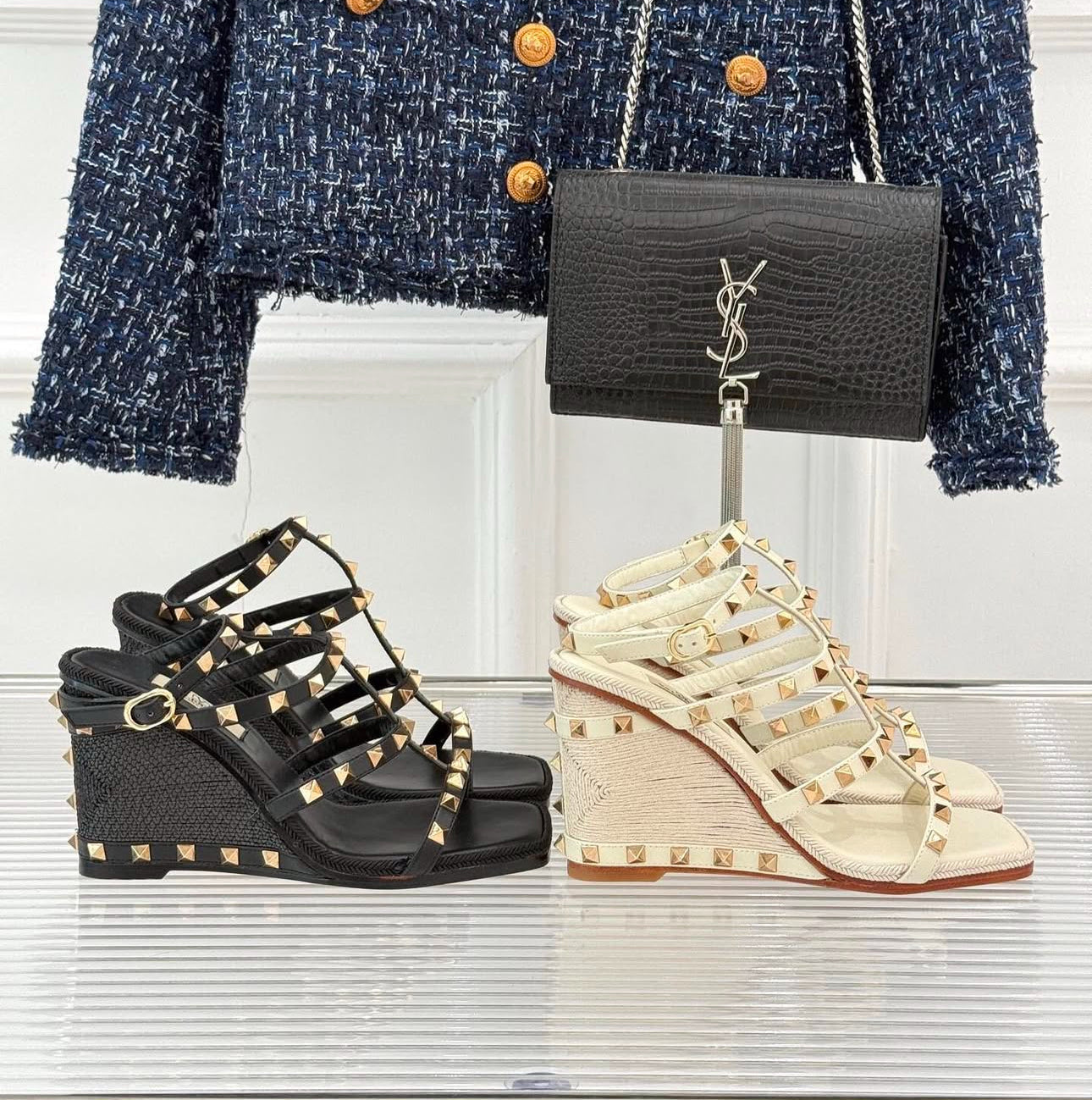 Rockstud Wedges