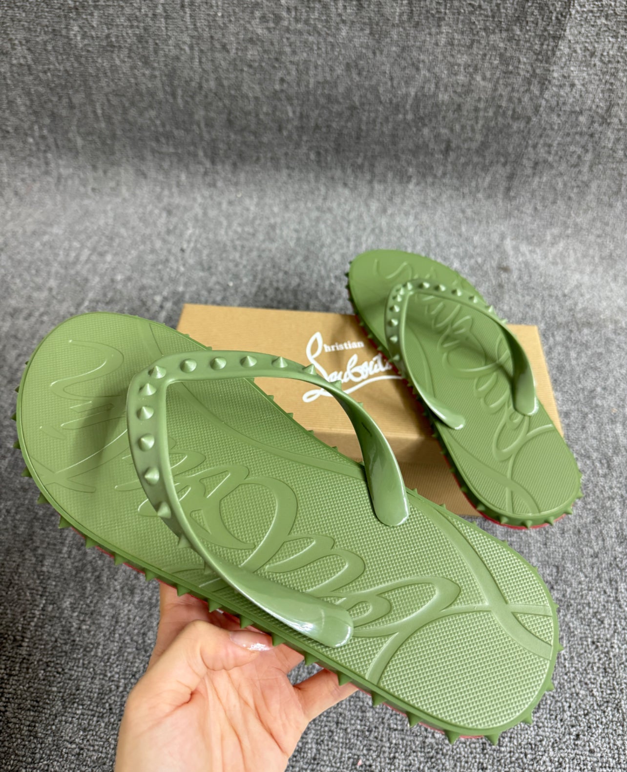 Loubi Flip Flops