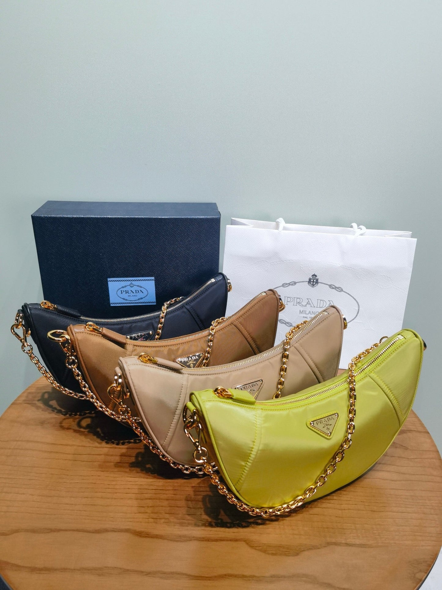 Demi Lune Re Nylon Bag