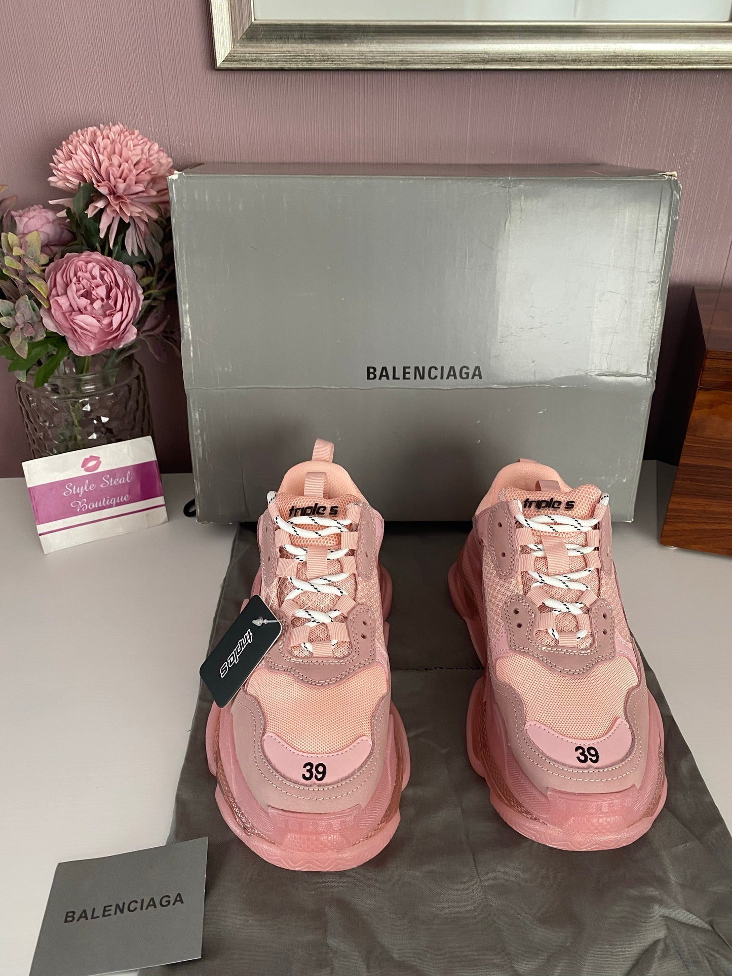 Triple S Clear Sole Colours