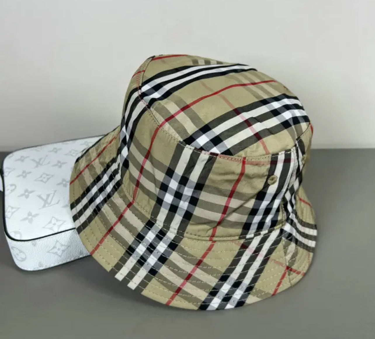 Check Bucket Hat