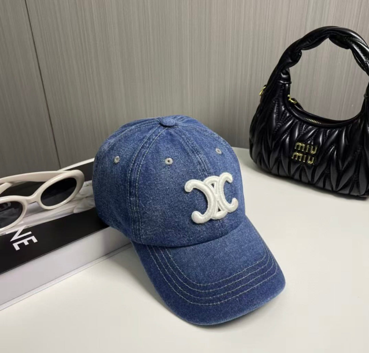 Denim Logo Cap