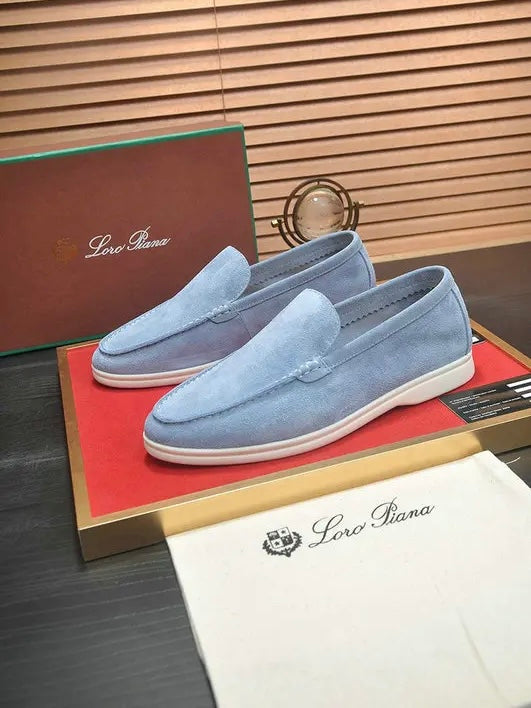 Suede Loafers