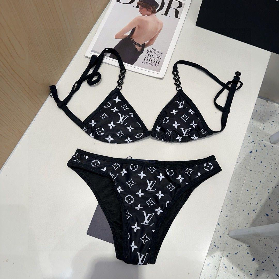 Black & white bikini