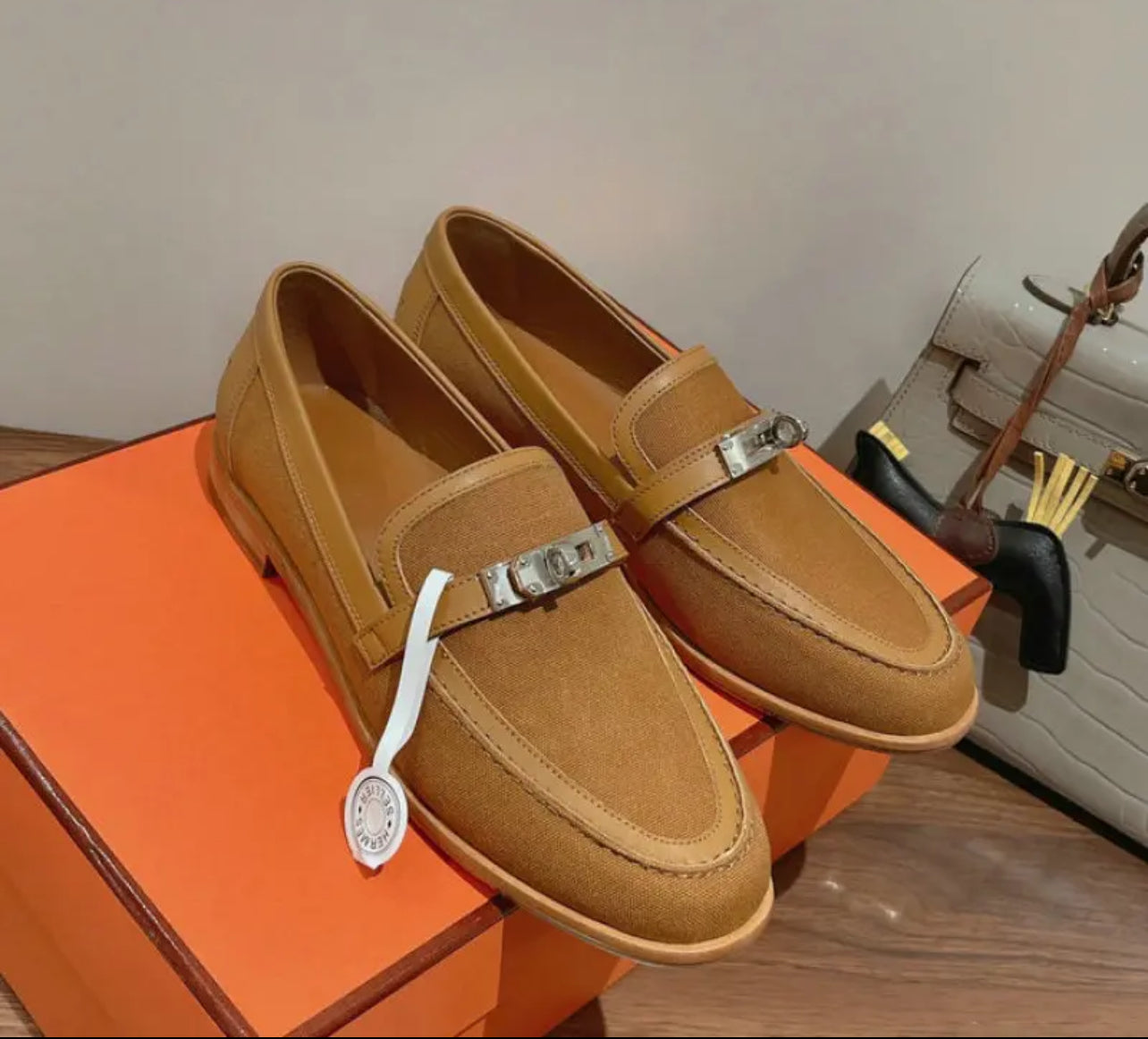 Leather Loafers