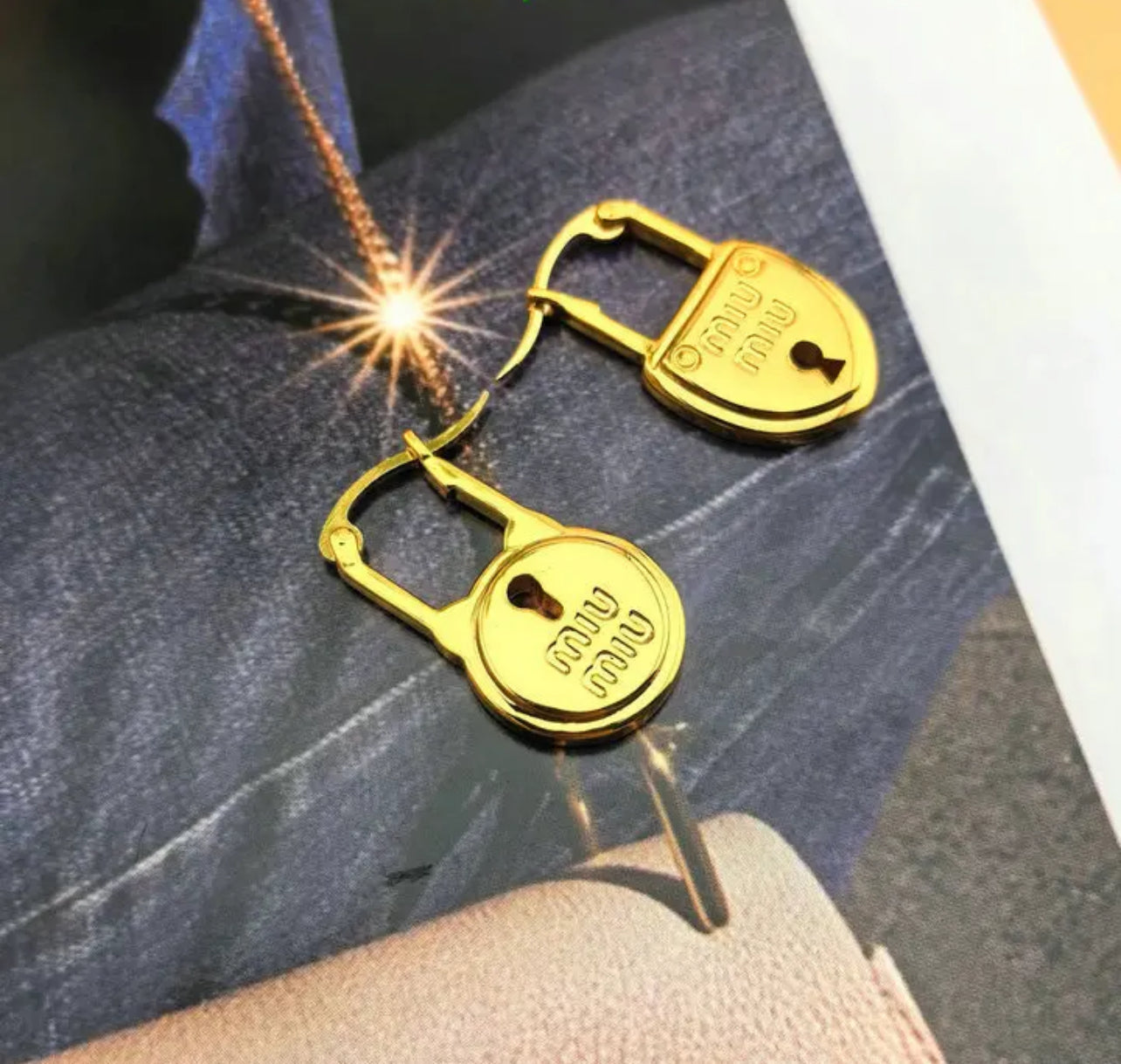 Logo Earrings