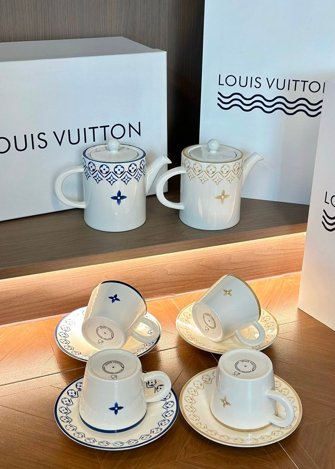 Monogram Tea Set