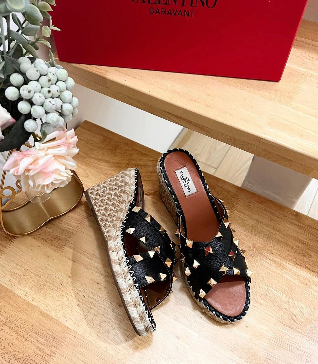 Studded Wedges