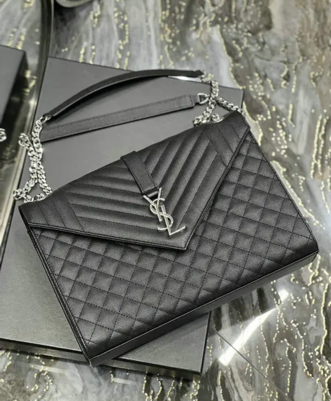 Envelope Chain Bag