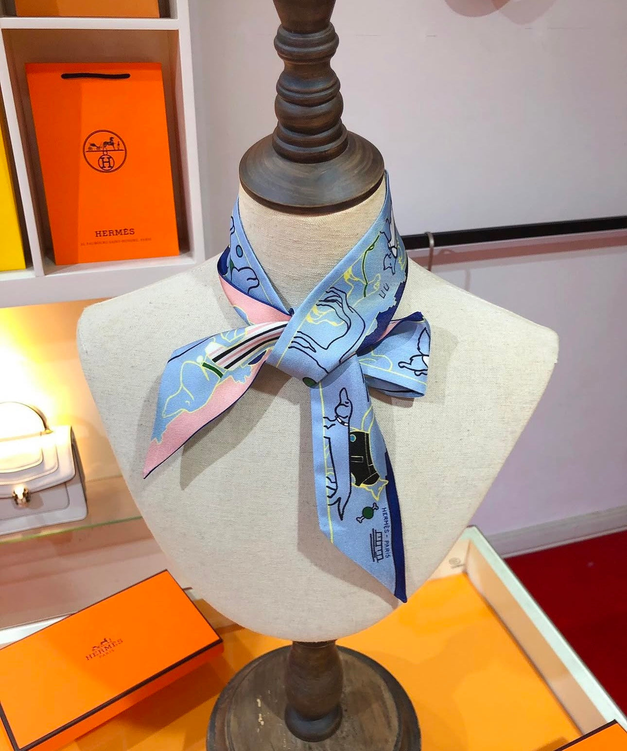Silk Twilly Scarf