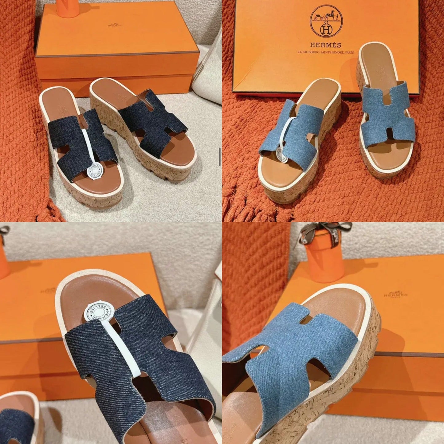 Eze Denim Sandals