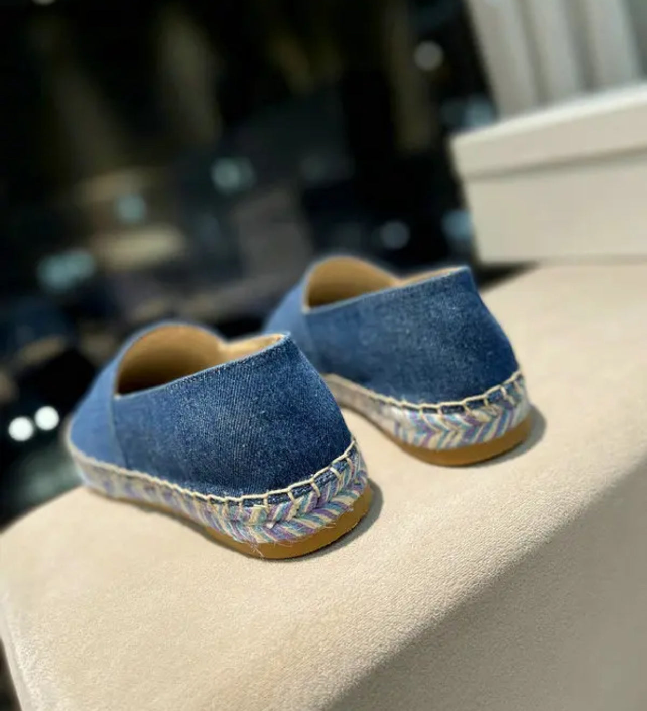 Denim Espadrilles
