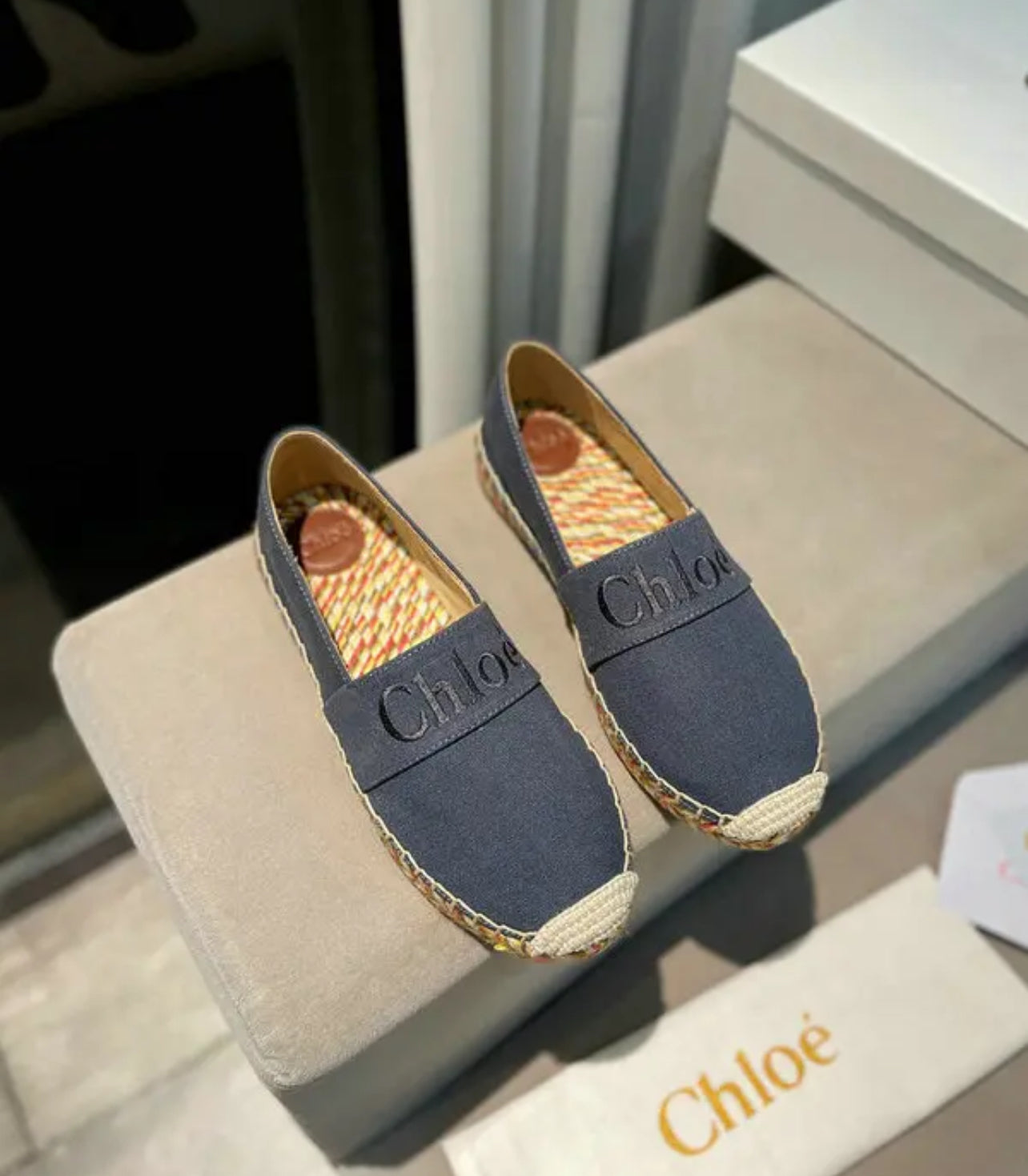 Denim Espadrilles