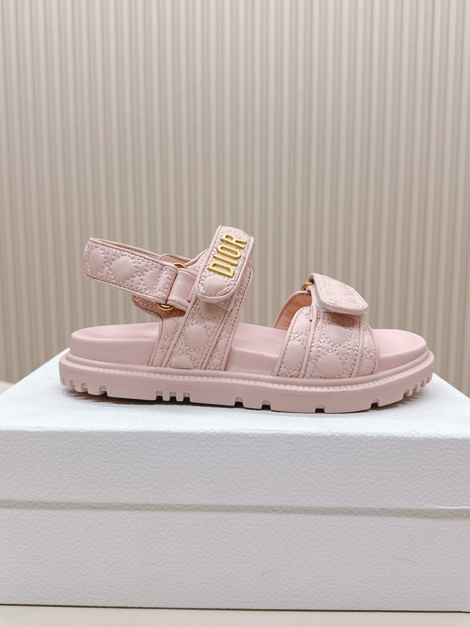Baby Pink & Lemon Sandals