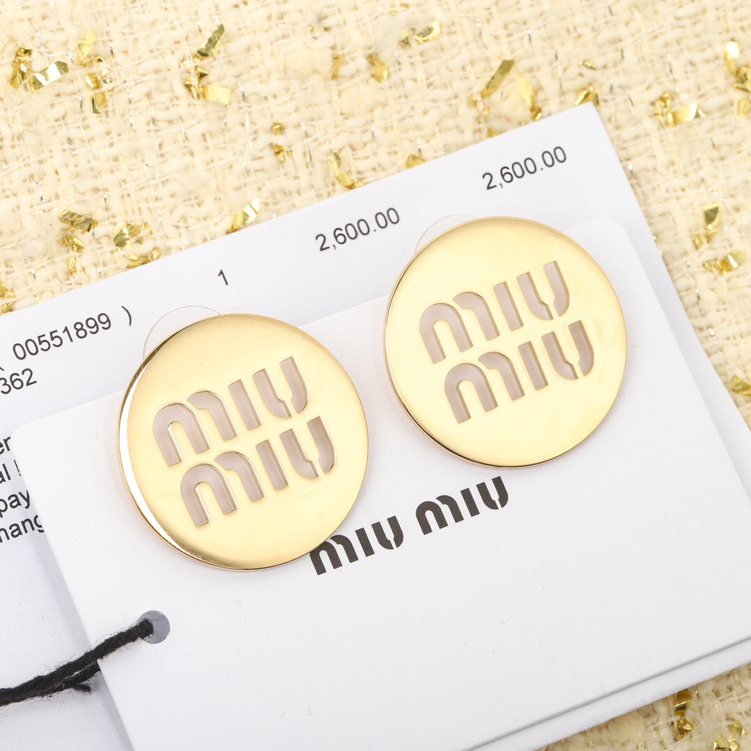 Logo Earrings