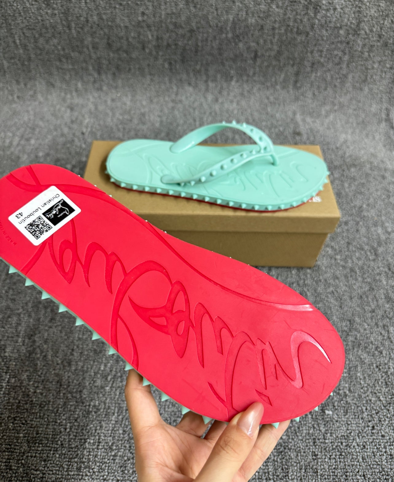 Loubi Flip Flops