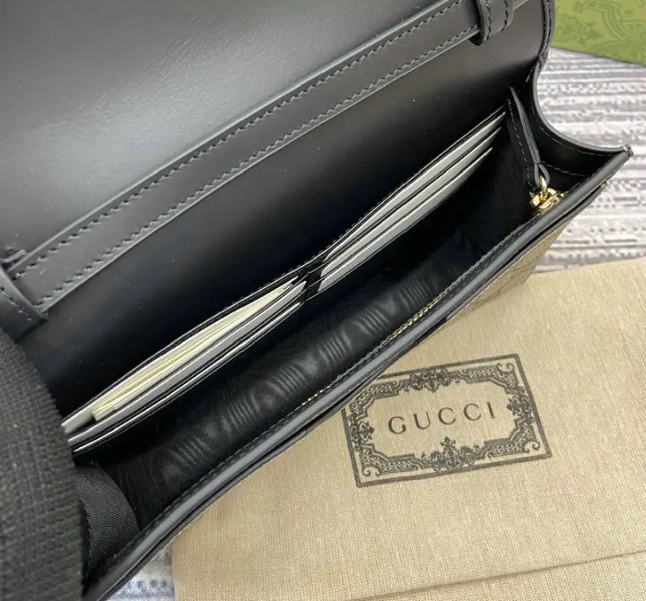 Emblem Strap Wallet